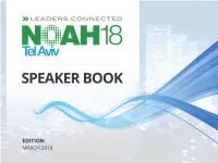 Speaker Book
