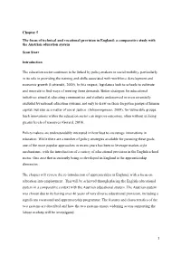 1 Chapter 5 the Focus of Technical and Vocational Provision in England