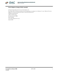 First Osborne Group (FOG) Records