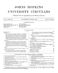 Published Wit/I the Approbation Ofthe Board of Trustees