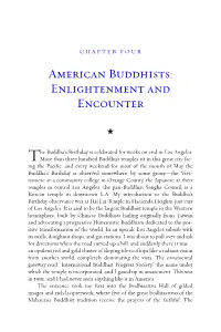 American Buddhists: Enlightenment and Encounter