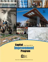 Capital Improvement Program FY 2012-16