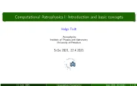 Introduction and Basic Concepts