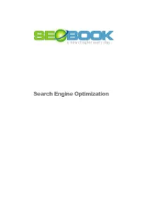Search Engine Optimization AARON MATTHEW WALL Search Engine Optimization Book
