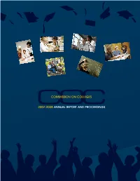 2007-2008 Annual Report and Proceedings Commission On