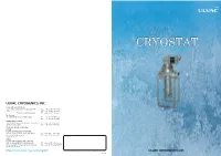 Cryostatcryostat