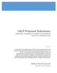 HPC Response to VALP