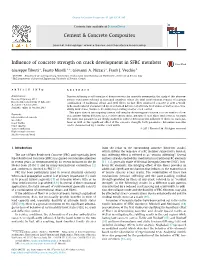 Influence of Concrete Strength on Crack Development in SFRC Members
