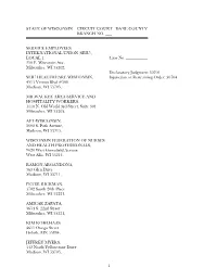 SEIU), LOCAL 1, Case No