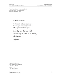 Study on Potential Development of Kutch, Gujarat