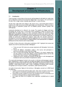 Chapter 7 Development of Community Infrastructure