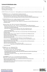 Contents & Distribution Data