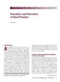 Pouchitis and Disorders of Ileal Pouches