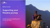 Supporting Your Finastra Journey