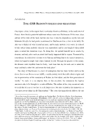 Introduction the GSR : REDON ’S IDEALS and REALITIES