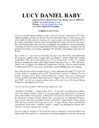 Lucy Daniel Raby