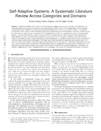Self-Adaptive Systems