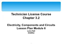 Technician License Course Chapter 3.2