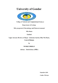 University of Gondar Institutional Repository