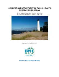 Connecticut Department of Public Health Recreation Program