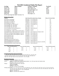 FCC EEO Combined Public File Report