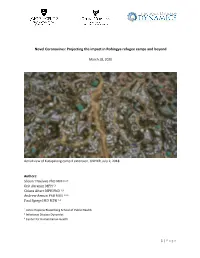 Projecting the Impact in Rohingya Refugee Camps and Beyond