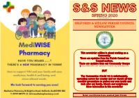SPRING 2020 Issue Number 33 SALFORDS & SIDLOW PARISH COUNCIL NEWSLETTER