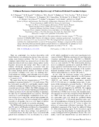 Collinear Resonance Ionization Spectroscopy of Neutron-Deficient