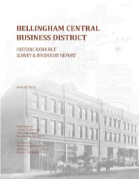 CBD Historic Resource Survey & Inventory Summary Report