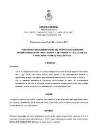 COMUNE DI BRIENNO Provincia Di Como C.A.P