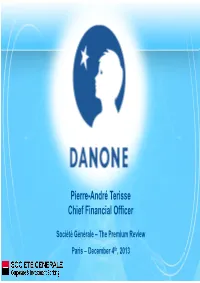 Danone Premium Review 2013 V2