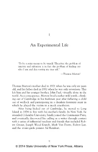 Thinking Through Thomas Merton