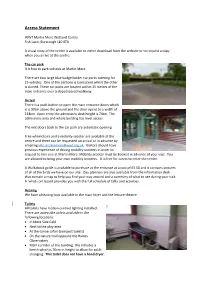 Access Statement
