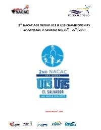 NACAC Age Groups U13