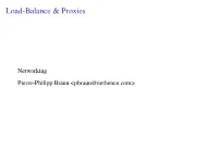 Load-Balance & Proxies