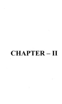Chapter - Ii Chapter - Ii