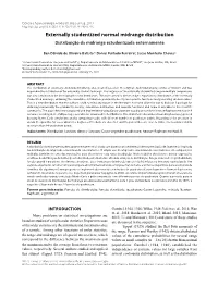 Externally Studentized Normal Midrange Distribution Distribuição Da Midrange Estudentizada Externamente