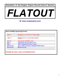 PCA-Flatout Apr-May 2007