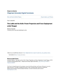 Power Projection and Force Deployment Under Reagan
