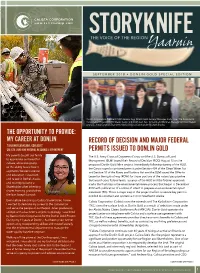 Record of Decision and Major Federal