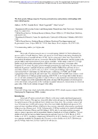 The First Genetic Linkage Map for Fraxinus Pennsylvanica and Syntenic Relationships with Four Related Species