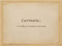 01Germanic Intro