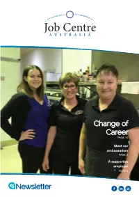 Change of Career Newsletter