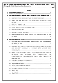 Index 1 Executive Summary
