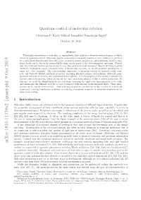 Quantum Control of Molecular Rotation Is Challenging and Promising at the Same Time
