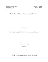 Top of Page Interview Information--Different Title