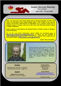 Issue 160 – 4Th June 2021