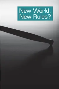 New World, New Rules? 6