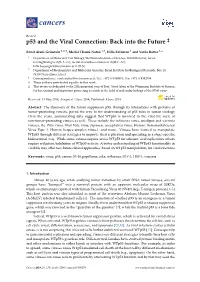 P53 and the Viral Connection: Back Into the Future ‡