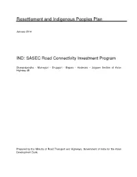 SASEC Road Connectivity Investment Program